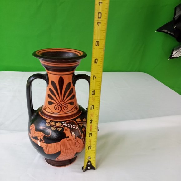 NWOT Hand Made Pottery Jug Copy of Classical Period 440 BC- - Picture 9 of 12